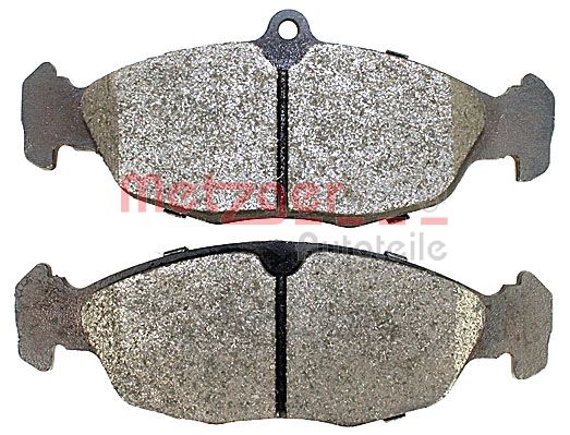 METZGER 1170015 Bremsbelagsatz, Scheibenbremse